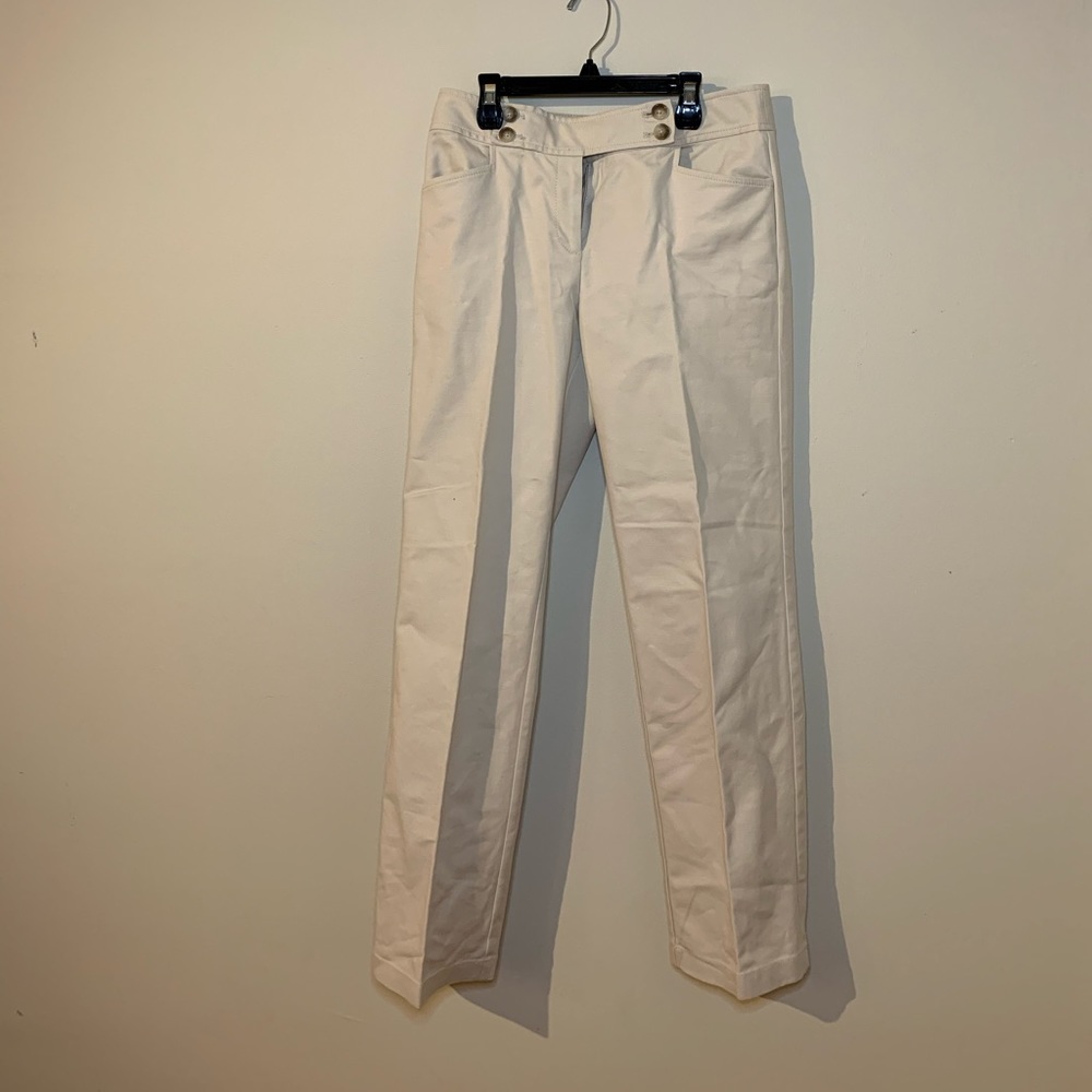 Ann Taylor beige business pants size 4